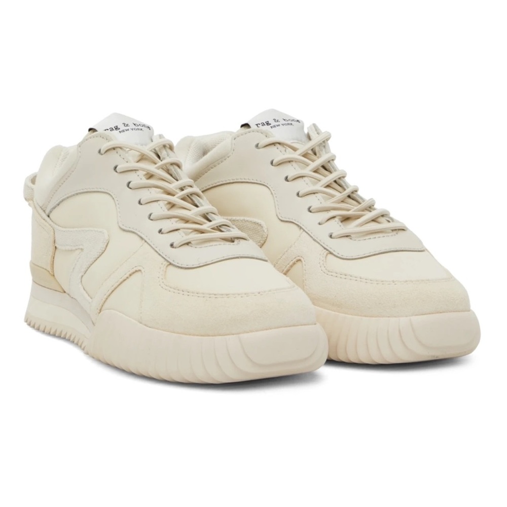 RAG & BONE Retro Runner 2.0 Low-Top Sneakers Tan Size 7.5
